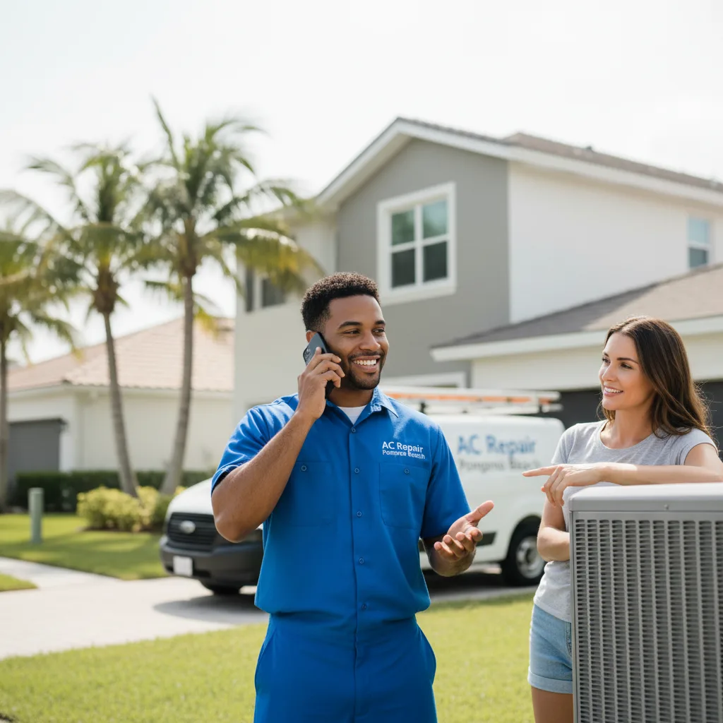 AC Repair Pompano Beach customer support in Woodsville
